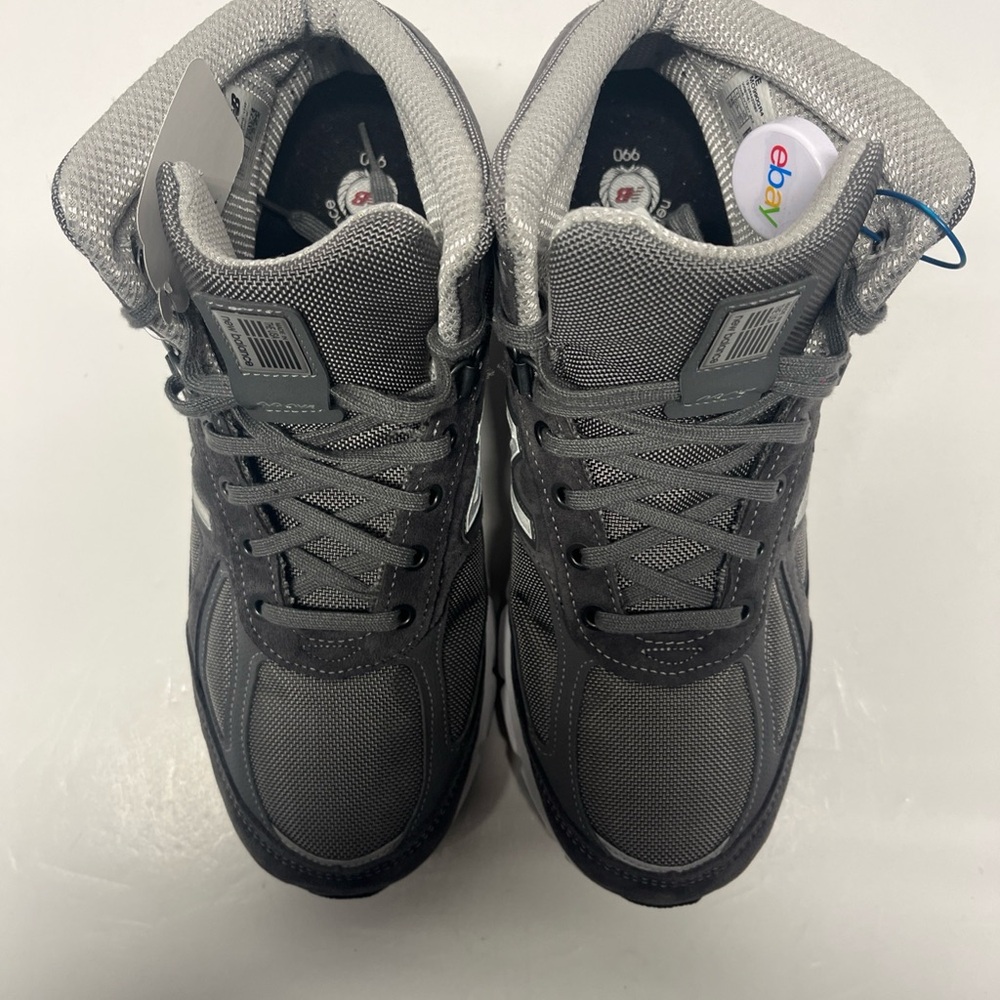 New Balance 990v4 Boots Mid Men’s Size 11 4E Wide Made In USA Gray MO990GR4 RARE - Picture 6 of 15